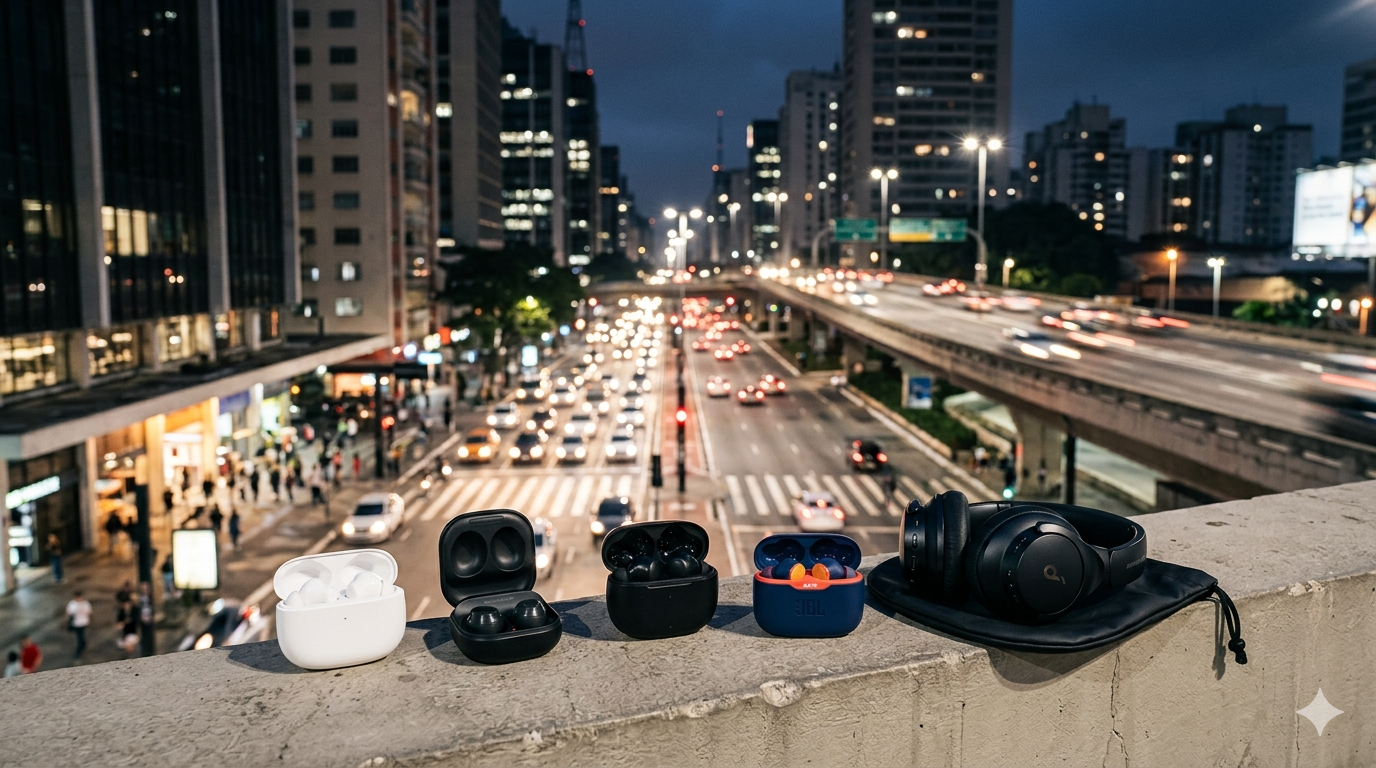 🎧 Top 5 Fones Bluetooth Custo-Benefício (2026)
