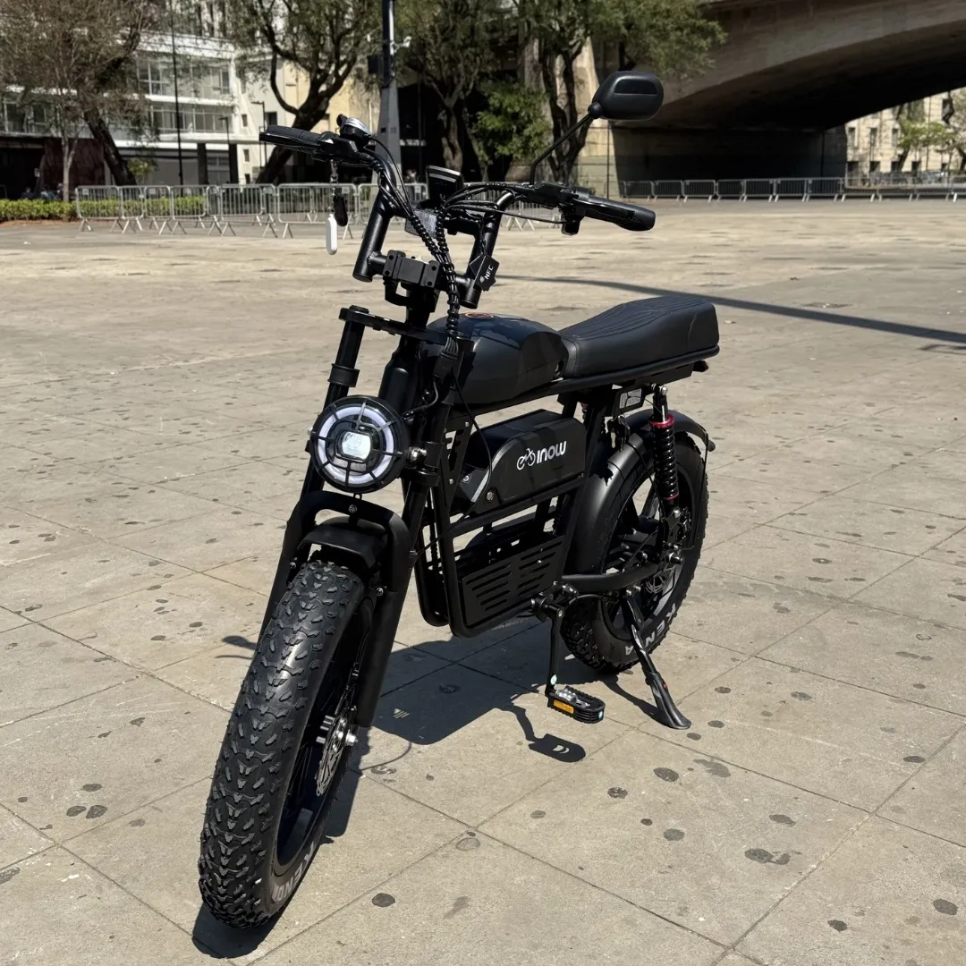 Bicicleta Eletrica Inow V35 1000w 120km Duas Baterias 32km/h