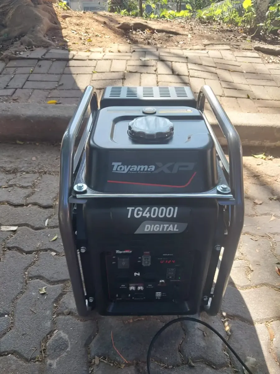 Gerador De Energia Inverter Gasolina Toyama (220V) Tg4000i 4kva 240V Digital Refrigerado a ar