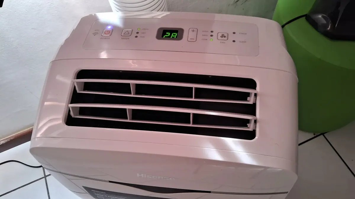 Ar Condicionado Portátil Hisense 12000 BTUs Wi-Fi